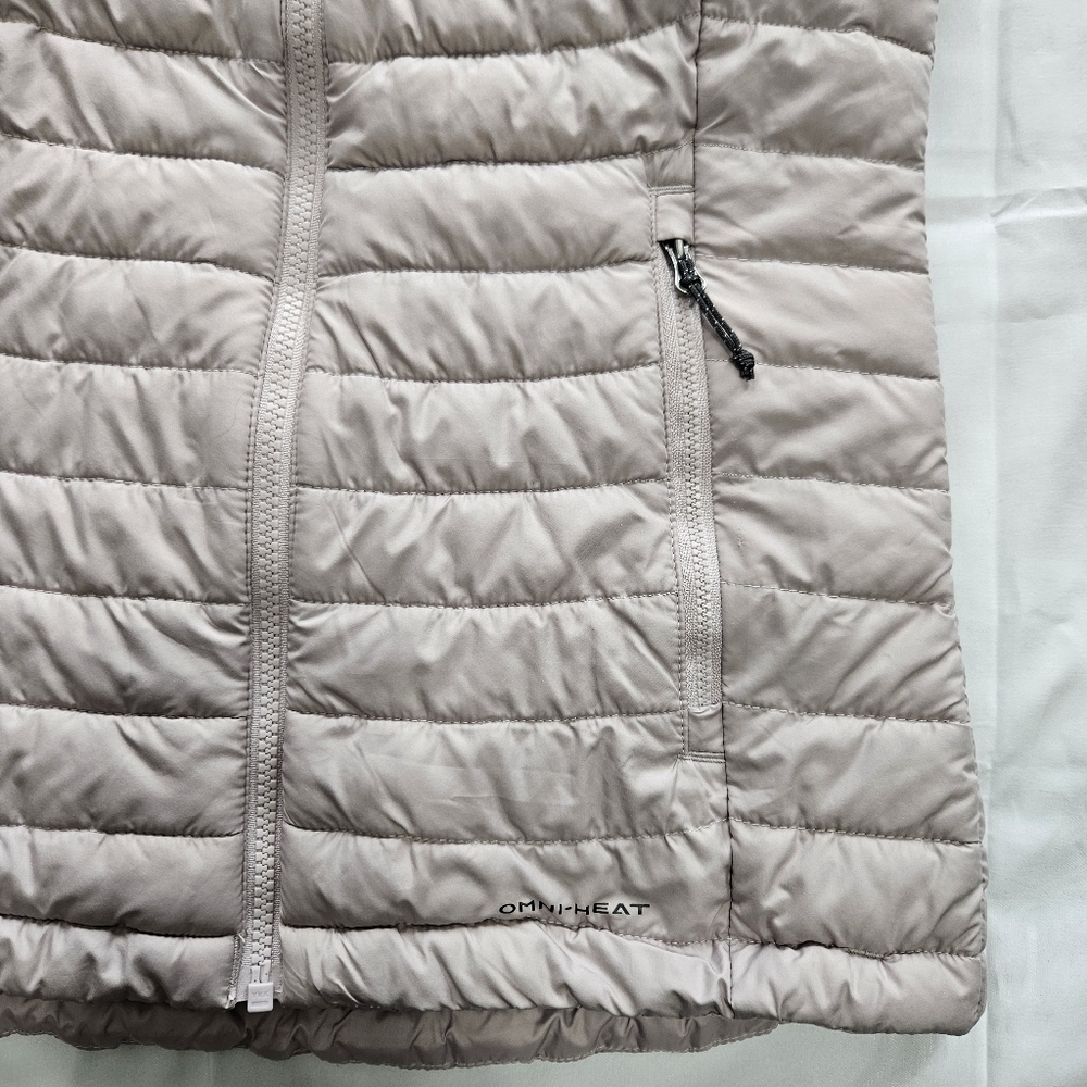 Columbia Omni Heat Vest Womens S Purple Full Zip Thermal Reflective Lining - Picture 3 of 13